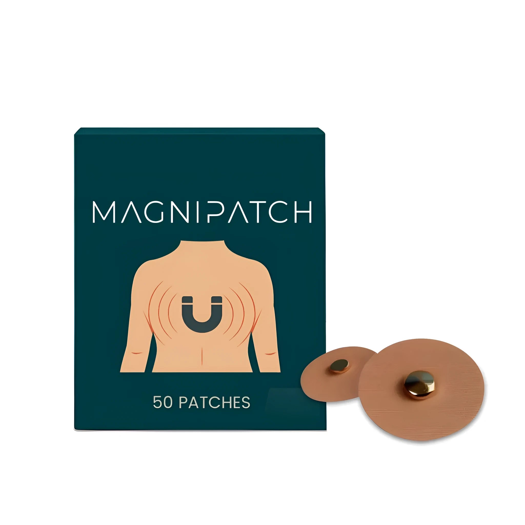 Pack of 50 health patches containing Folium Artemisiae Argyi and Curcuma longa extracts