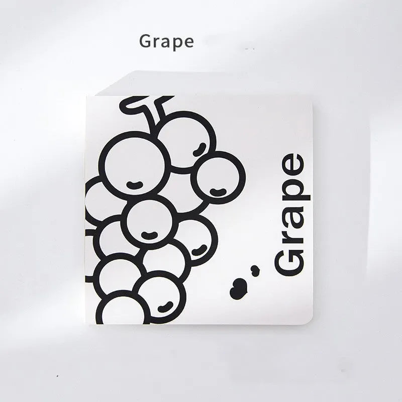 Square 14.5cm notebook with embossed fruit cover design and 80g thickened paper pages