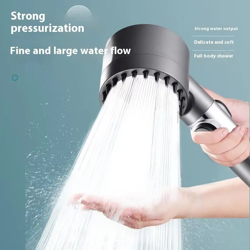 Portable Strong Boost bathroom filter shower head with three adjustment settings
