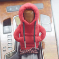 Velvet car gear handle sleeve in Dutch velvet fabric showing colour and fit options