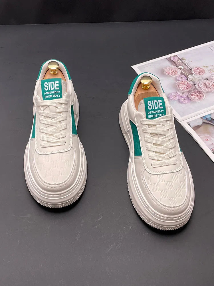 Unisex cloth casual shoes with rubber foam sole in white green and black colours sizes 38 to 43