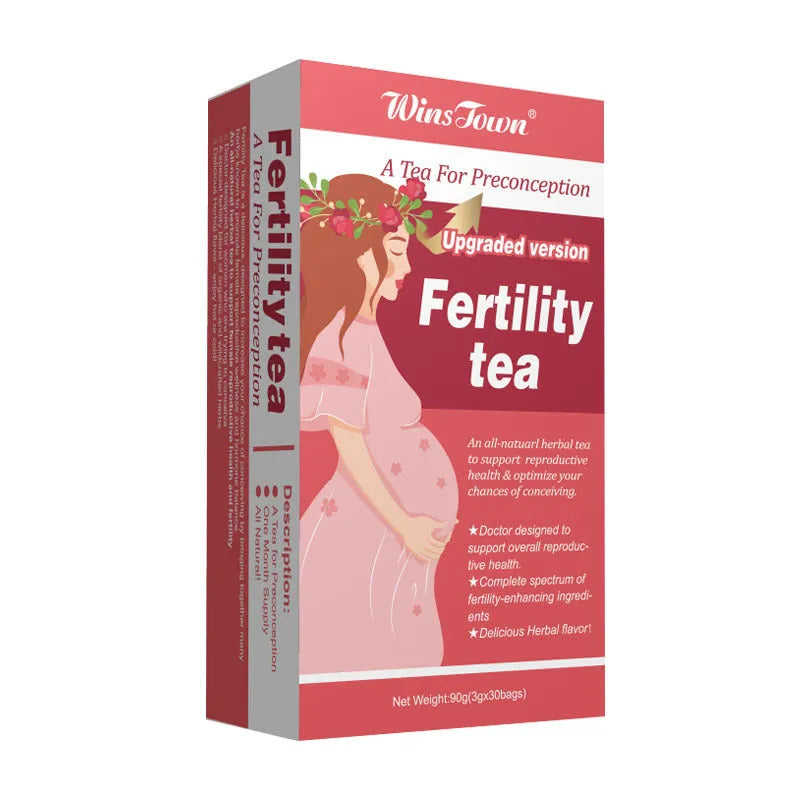 Three boxes of health tea, each containing 30 individual teabags for daily herbal infusion