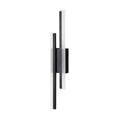 Gold double line wall lamp 500mm modern light fixture for hotel stairs