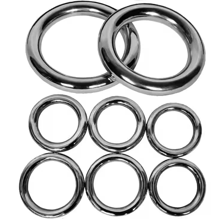 Wing Chun carbon steel training ring for martial arts forearm strength