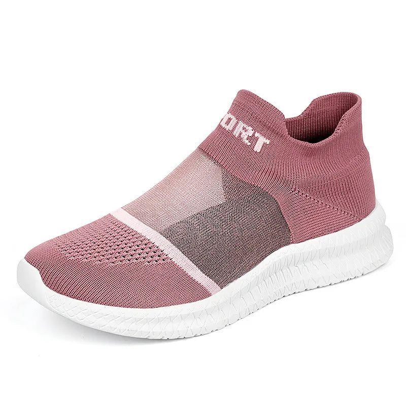 Breathable casual sock shoes with Flyknit upper in multiple colour options