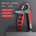 Adjustable electronic counter spring grip fitness equipment with colour display options