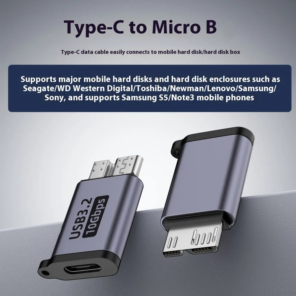 USB AM to Micro-B adapter cable with computer adapter for Micro 001-004 interface devices