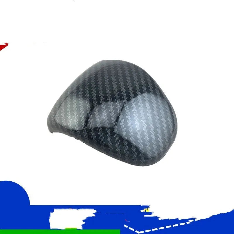 Carbon fibre pattern gear shift cover for vehicle interior decoration