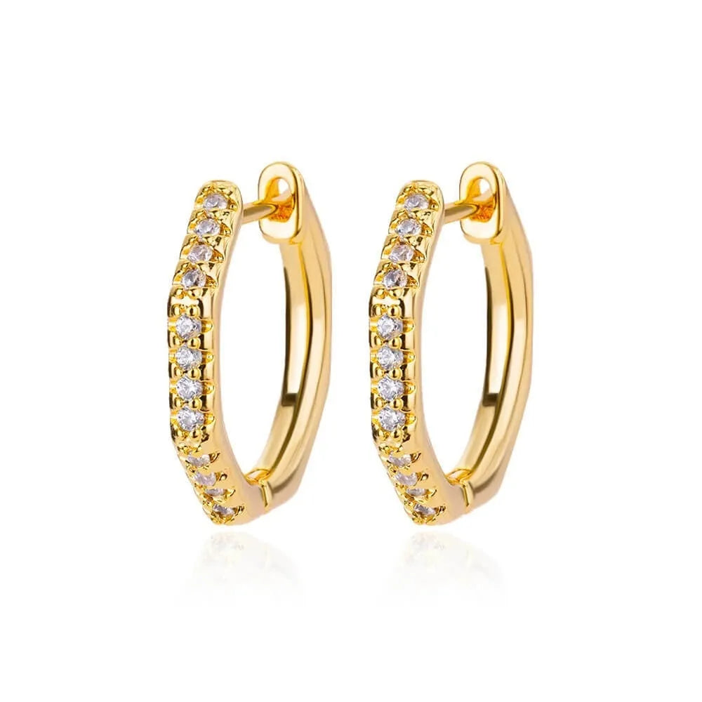 Geometric butterfly earrings for women in copper alloy with heart, bow, and star shapes.