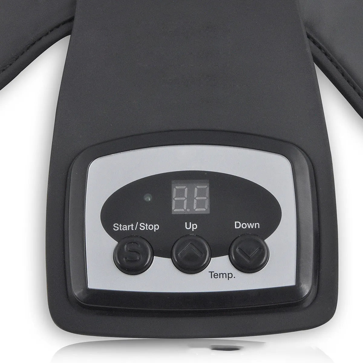 Infrared knee and shoulder massager with adjustable temperature control and multiple pads