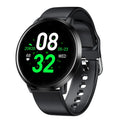 Ultra-thin waterproof smart health bracelet with zinc alloy body and silicone strap