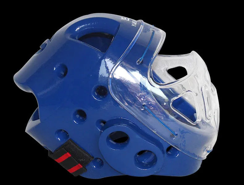Karate helmet protective equipment for boxing training in multiple colour options
