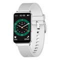 EP08 smart health bracelet with touch screen on TPU wrist strap in black colour option