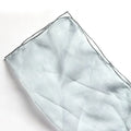 Two square silk fabric pieces for wrapping bouquets or gifts, showing colour options.