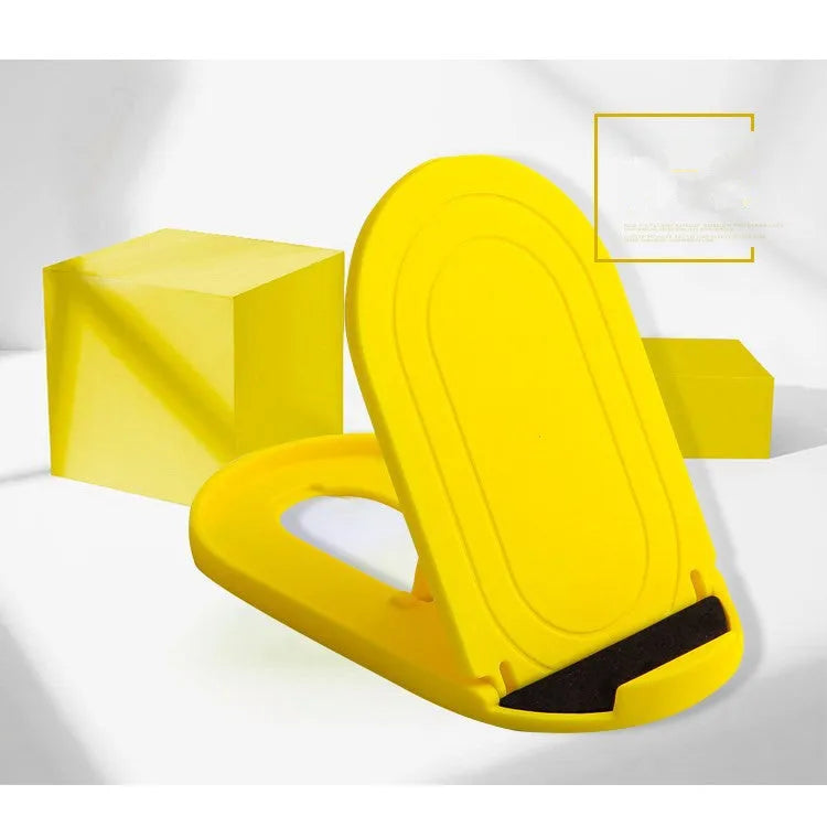 Plastic mobile phone stand bracket in six colour options for universal phone support