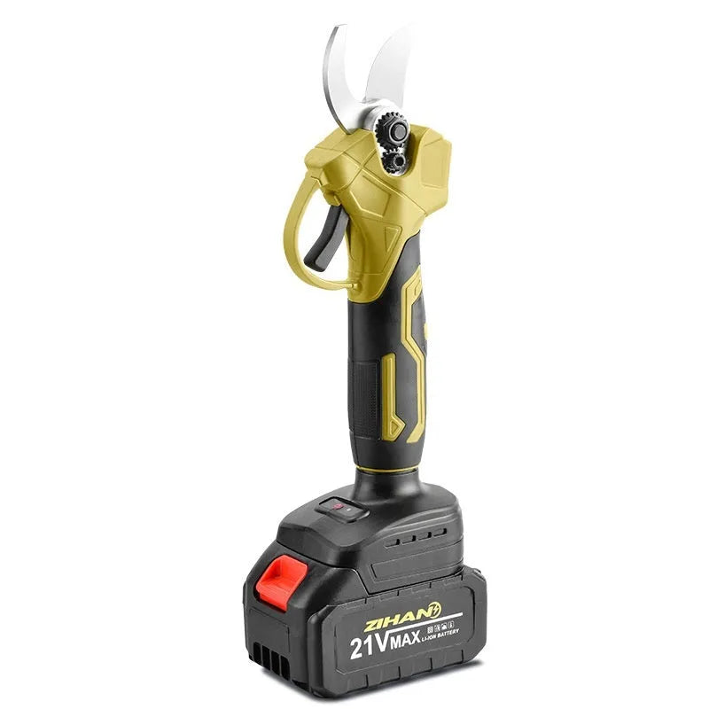 Wireless electric pruning knife with lithium battery for garden branch cutting