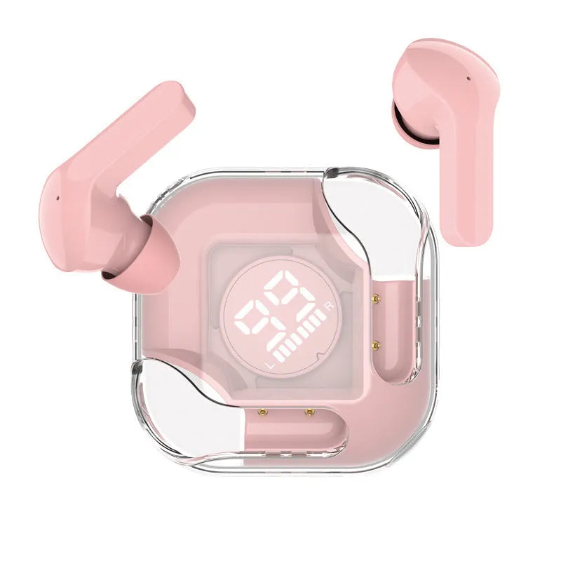 Transparent body wireless Bluetooth headset with in-ear design and HIFI noise reduction function