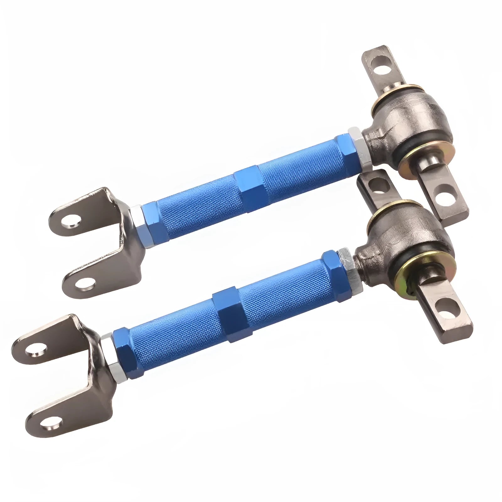 Blue aluminium alloy rear wheel recliner pull rod for Honda Civic EP3 ES models