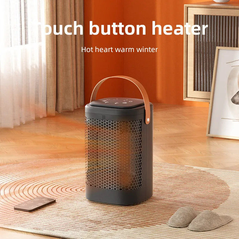 Touch screen PTC heater radiator in 618 electronic model colour with remote control