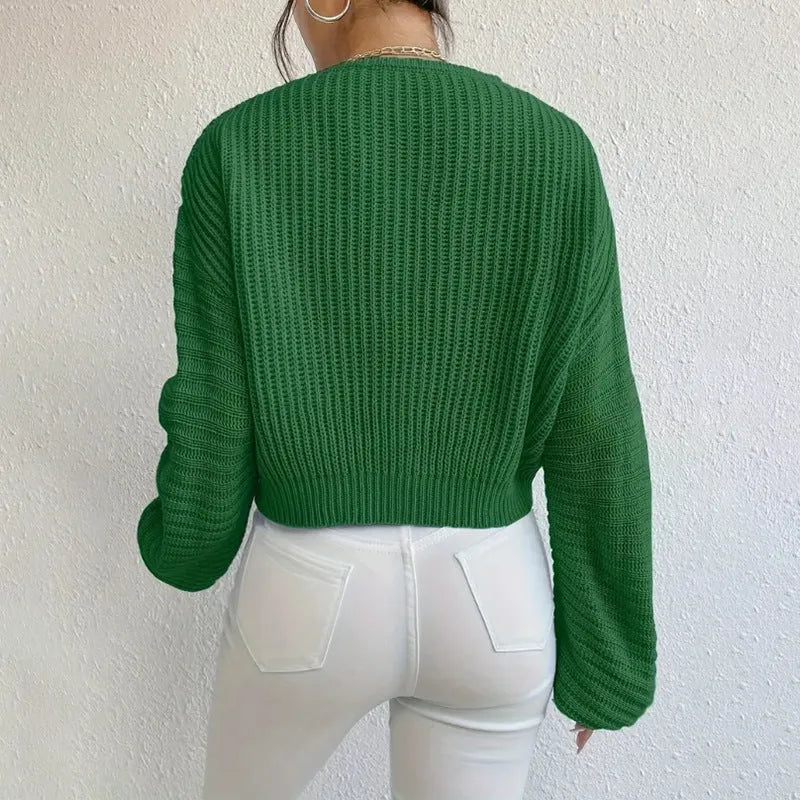Women's solid color long sleeve pullover top in casual regular fit made of polyester available in multiple colors