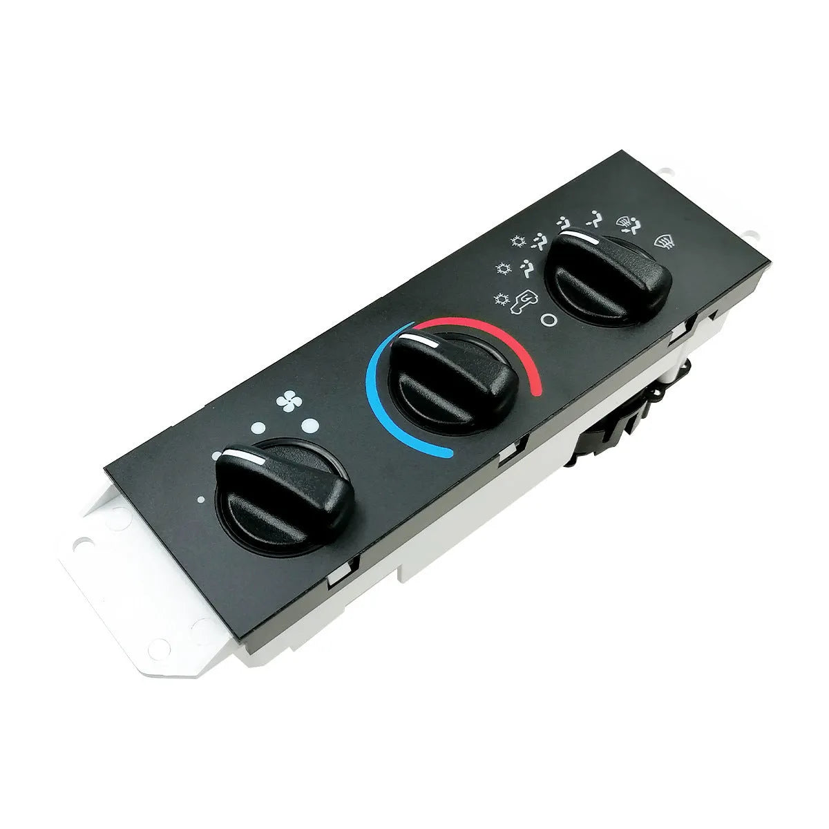 Black automotive air conditioning control switch panel for Jeep Wrangler 2005-2006