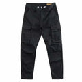 Multi-pocket men's labour protection trousers in cotton fabric with cropped length design