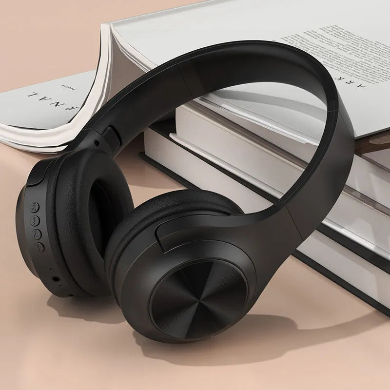 Wireless Bluetooth headset with charging case in chalk black, ivory white or youth green colour options