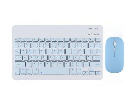 Bluetooth wireless keyboard with rechargeable battery in multiple colour options