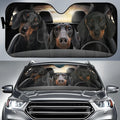 Universal car front snow protection cover made of aluminium foam fabric, measuring 130 by 70 centimetres.