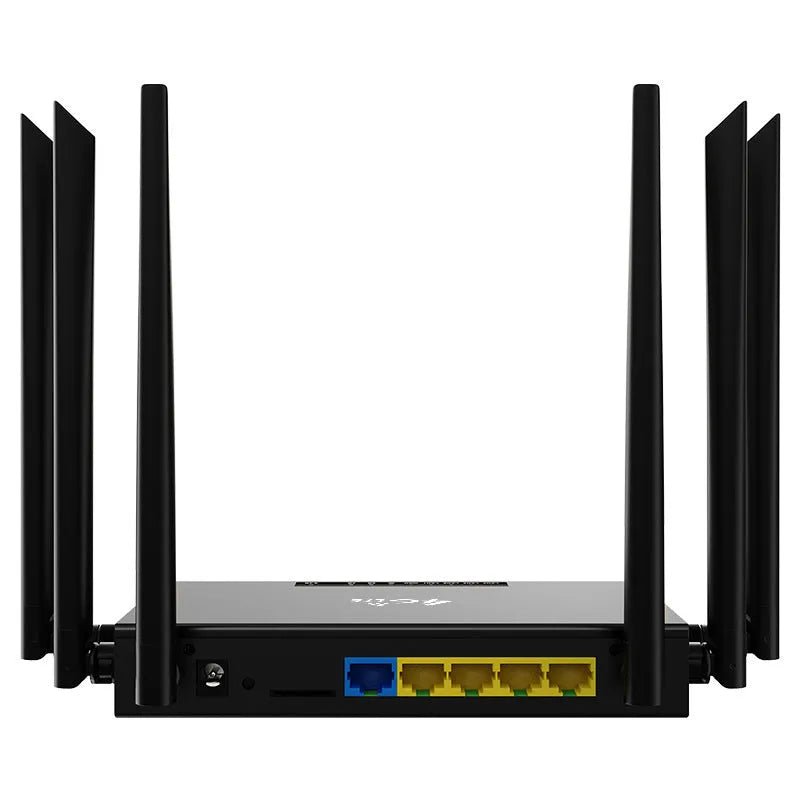 Industrial iron box 4G router with removable design measuring 29.5x25x5cm