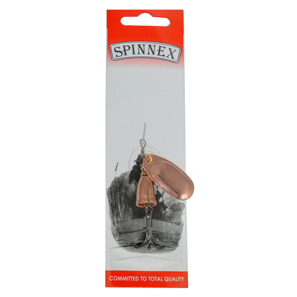 R composite rotating sequins copper bell fishing lure in metallic colours including gold, silver, and rose gold