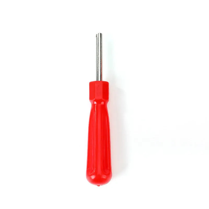 Single-head aluminium alloy twist valve wrench tool shown in one of three available colour style options.