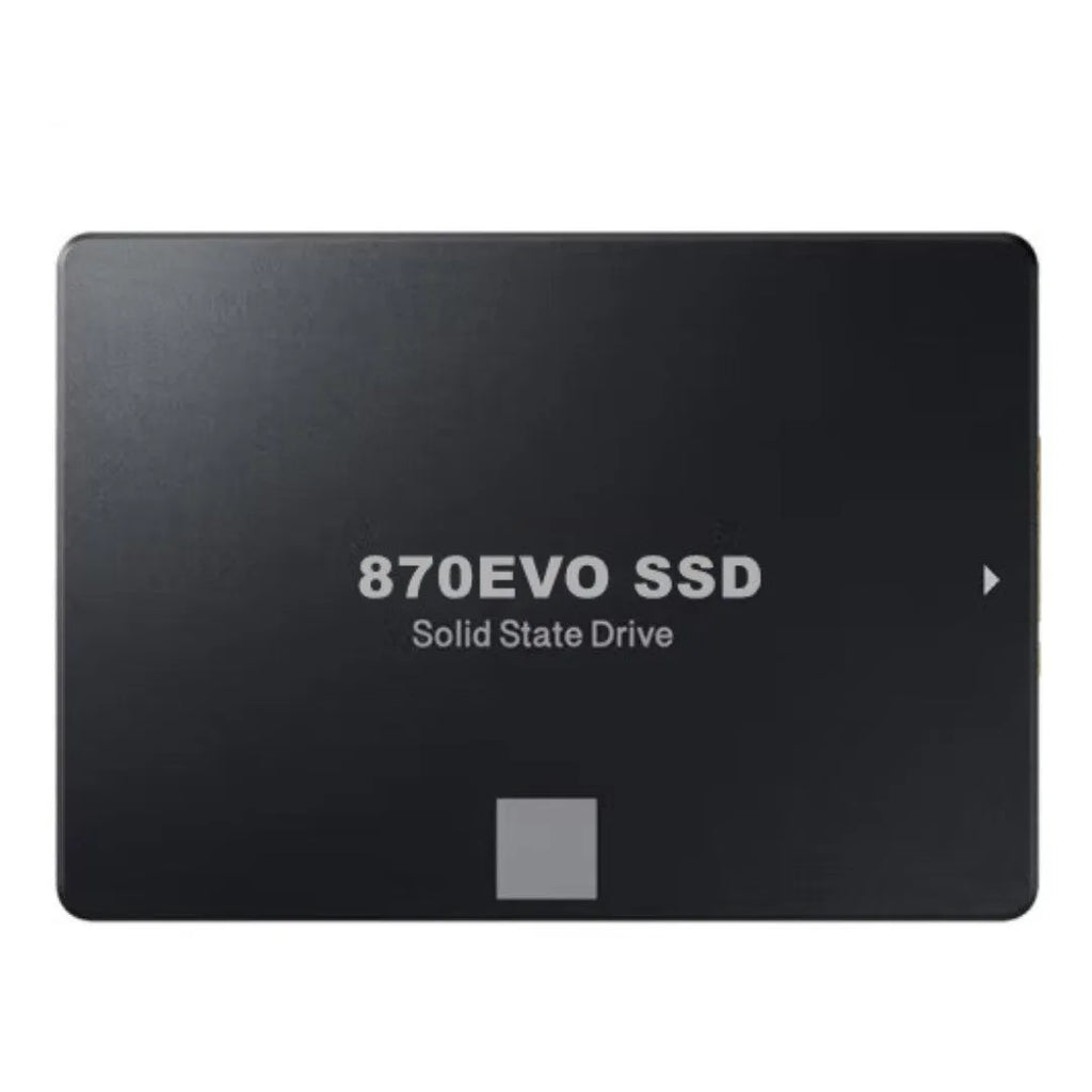 Samsung 870EVO 2.5-inch SATA internal solid state drive for PC and laptop storage upgrade.