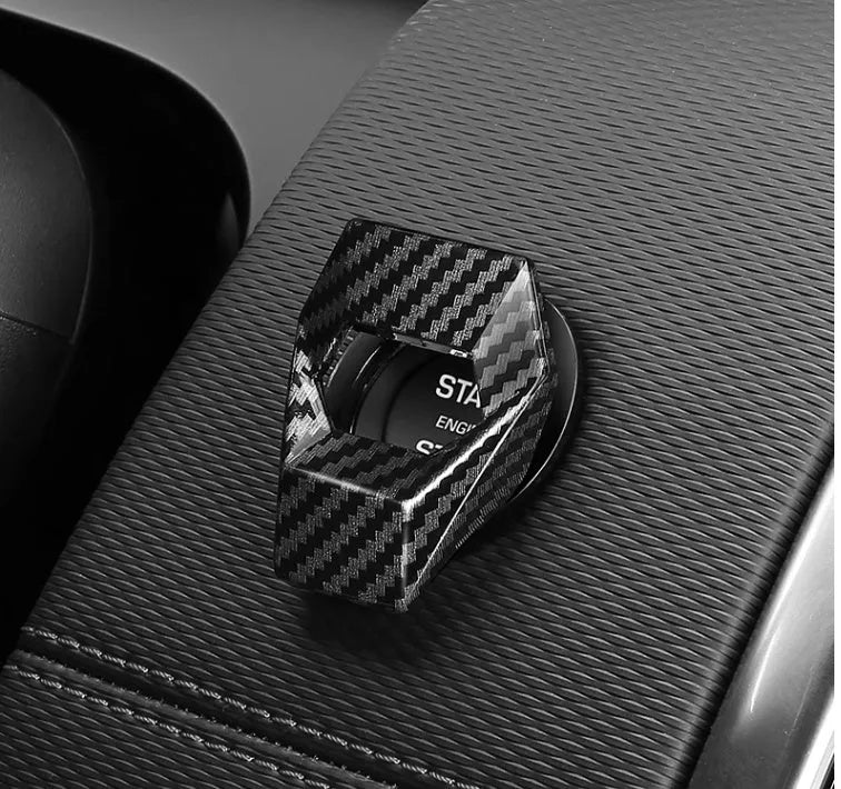 Atz aluminium alloy steering wheel decorative sticker set showing brushed red, silver, and blue hollow buttons