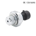 GM fuel pressure sensor with metal construction and silver finish, compatible with part numbers 12616646 12677836 D1846A.