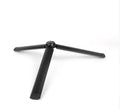Black aluminium alloy tripod for mobile phones compatible with Apple iPhones
