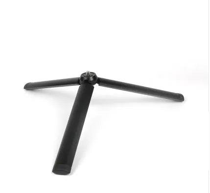 Black aluminium alloy tripod for mobile phones compatible with Apple iPhones
