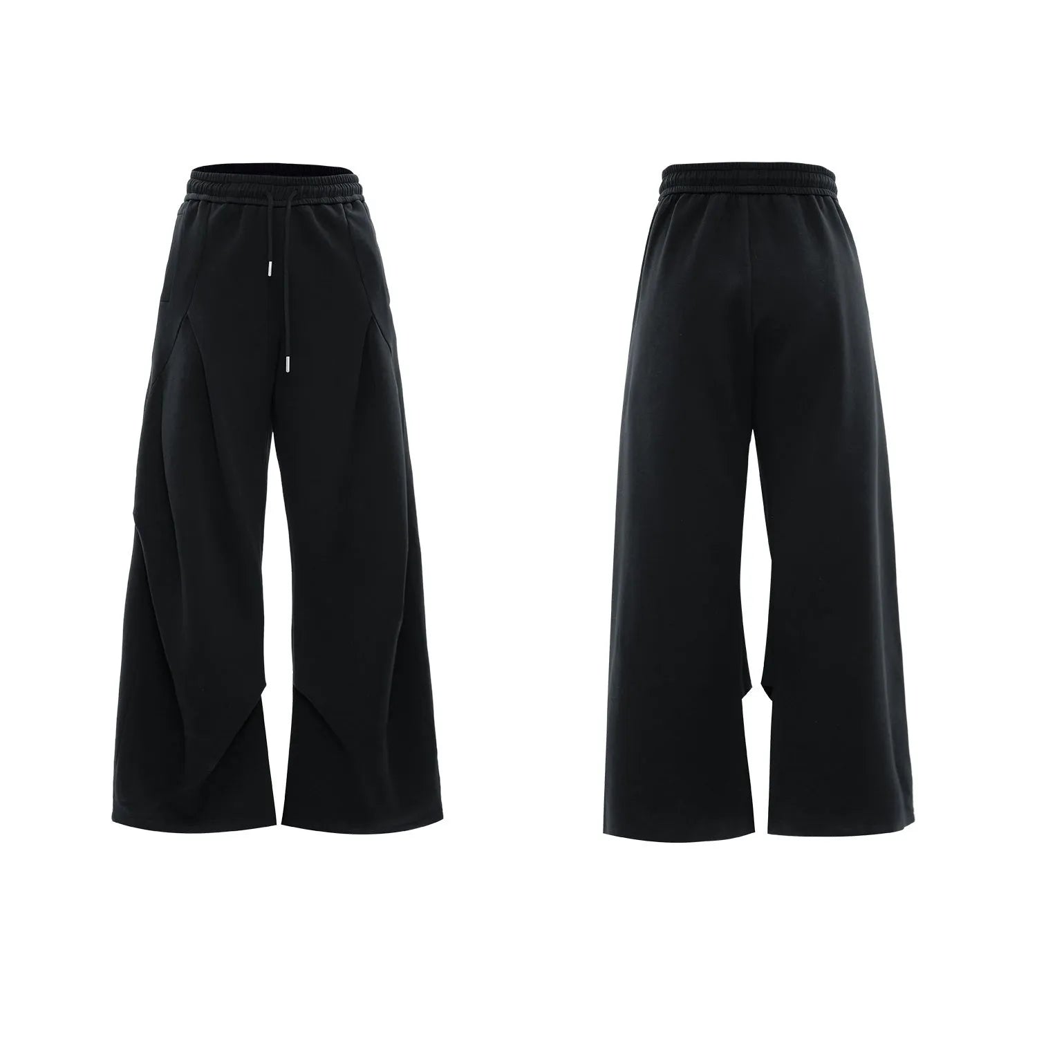 Men's dark gray V-neck cotton sports suit with metal embellishments on t-shirt and matching shorts
