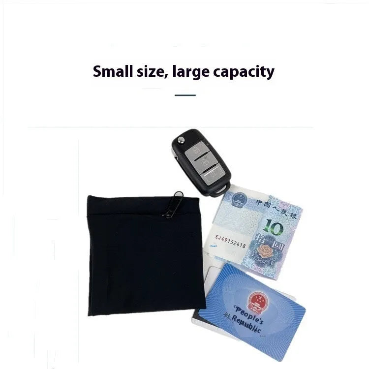 Waterproof wrist bag armband sleeve with OPP packaging measuring 10 by 10.5 centimetres