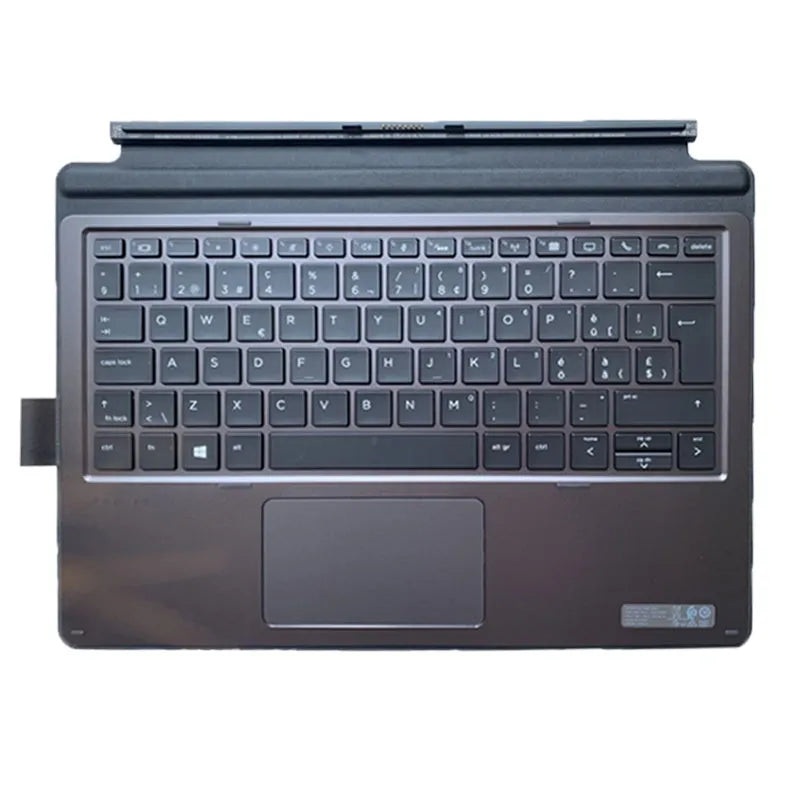 Elite X2 tablet keyboard base with PS/2 connector, multimedia keys, and slim portable design