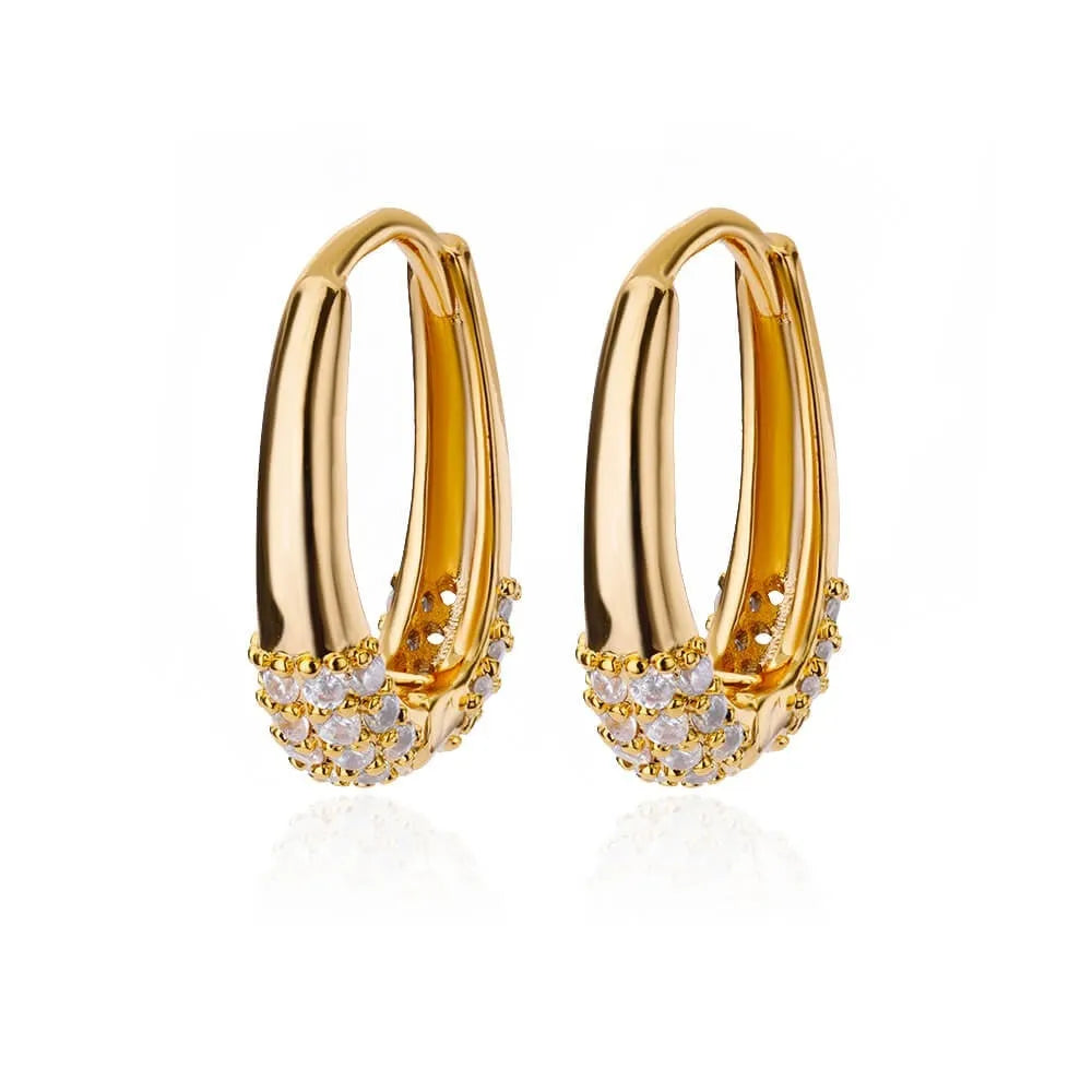 Geometric butterfly earrings for women in copper alloy with heart, bow, and star shapes.