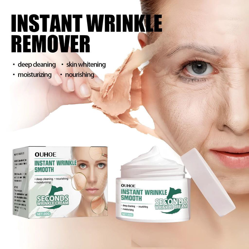 30g jar of anti-aging anti-wrinkle face cream for facial hydration and wrinkle reduction