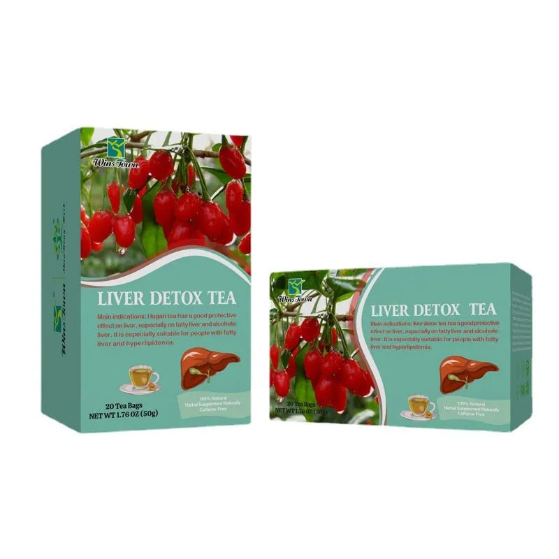 Herbal substitute tea box showing medicine-food homology ingredients with 50g weight
