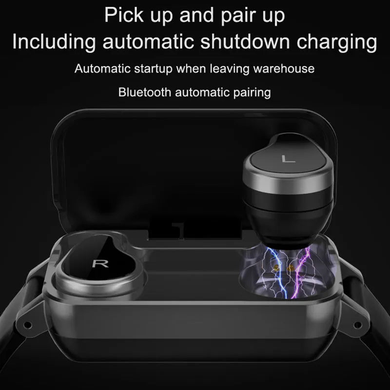 Call Bracelet smart wearable in black, blue, or coffee with heart rate monitor on wrist.
