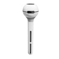 White columnar Magic Wand ultrasonic humidifier with USB cable and mist output.