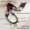Geometric sun pendant necklace or bracelet in stainless steel with 18K electroplating for autumn winter fashion