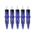 Tattoo integrated needle drawing tool with ballpoint pen attachment in black colour option