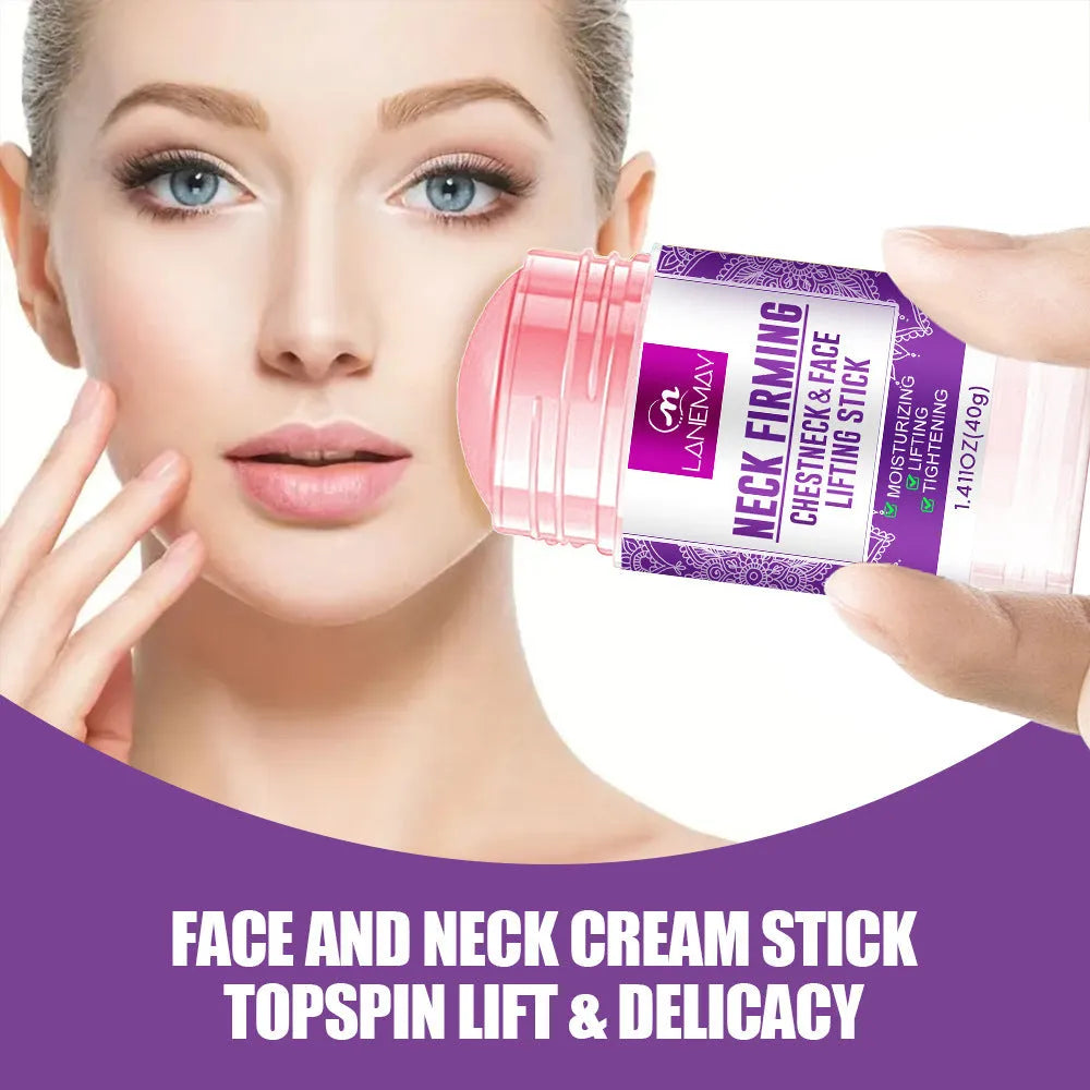 40g anti-wrinkle neck firming cream jar for moisturising and brightening