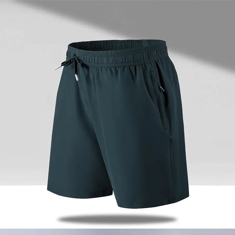 Men's quick-drying loose sports thin section ice silk beach pants in multiple colour options