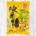 Bag of assorted plum sugar guava and tangerine peel fruit flavoured hard candy